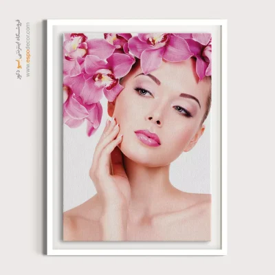 تابلو دکوراتیو چهره مدرن برای اتاق کار - نقش یار – تابلو چهره - اسپو دکور