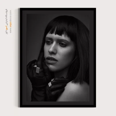 خرید تابلو چهره هنری - اولین نگاه – تابلو چهره - اسپو دکور