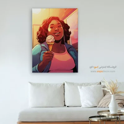 خرید تابلو صورت خاص برای خانه