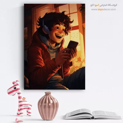 تابلو نقاشی چهره خاص برای دفتر