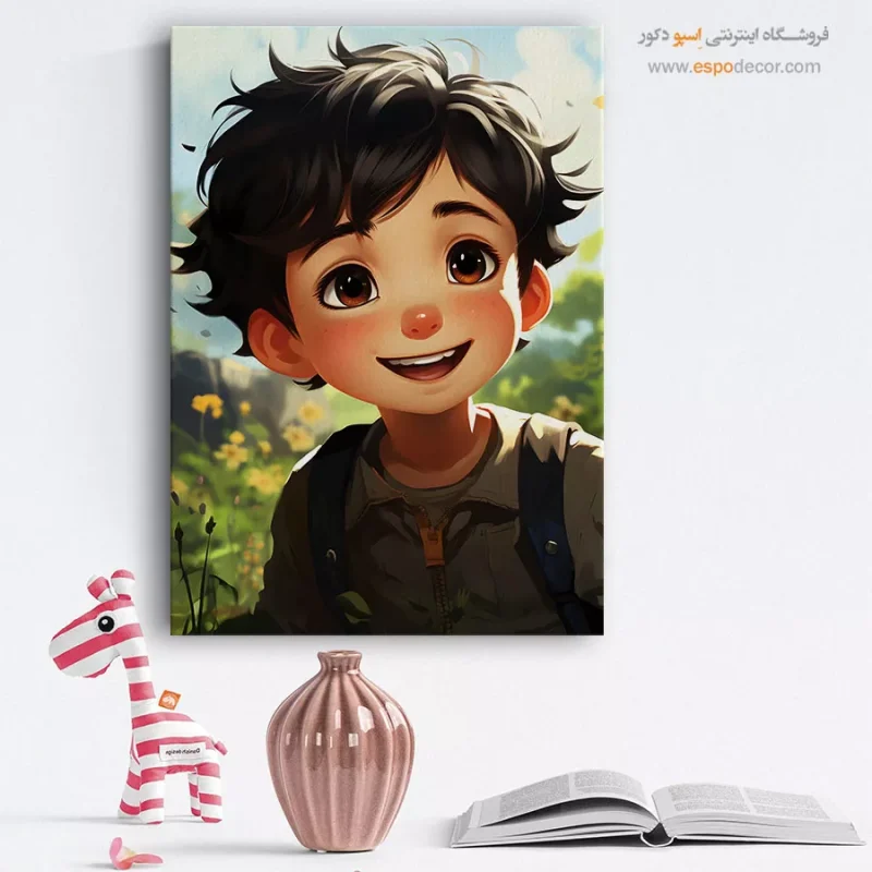 تابلو چهره هنری برای کافه