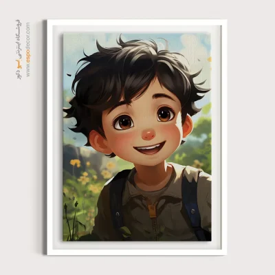 تابلو چهره هنری برای کافه - دیجیتال – تابلو چهره - اسپو دکور