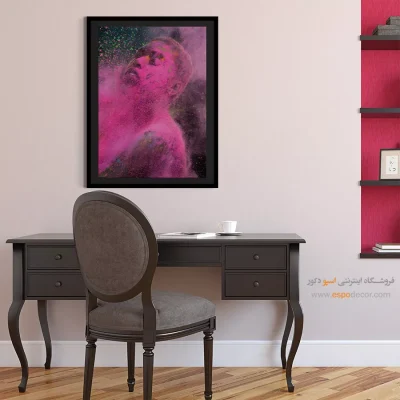 تابلو چهره هنری برای نشیمن - نوین – تابلو چهره - اسپو دکور