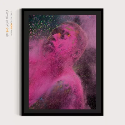 تابلو چهره هنری برای نشیمن - نوین – تابلو چهره - اسپو دکور
