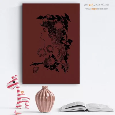 خرید تابلو دکوراتیو چهره فانتزی برای اتاق خواب