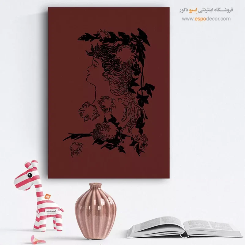 خرید تابلو دکوراتیو چهره فانتزی برای اتاق خواب