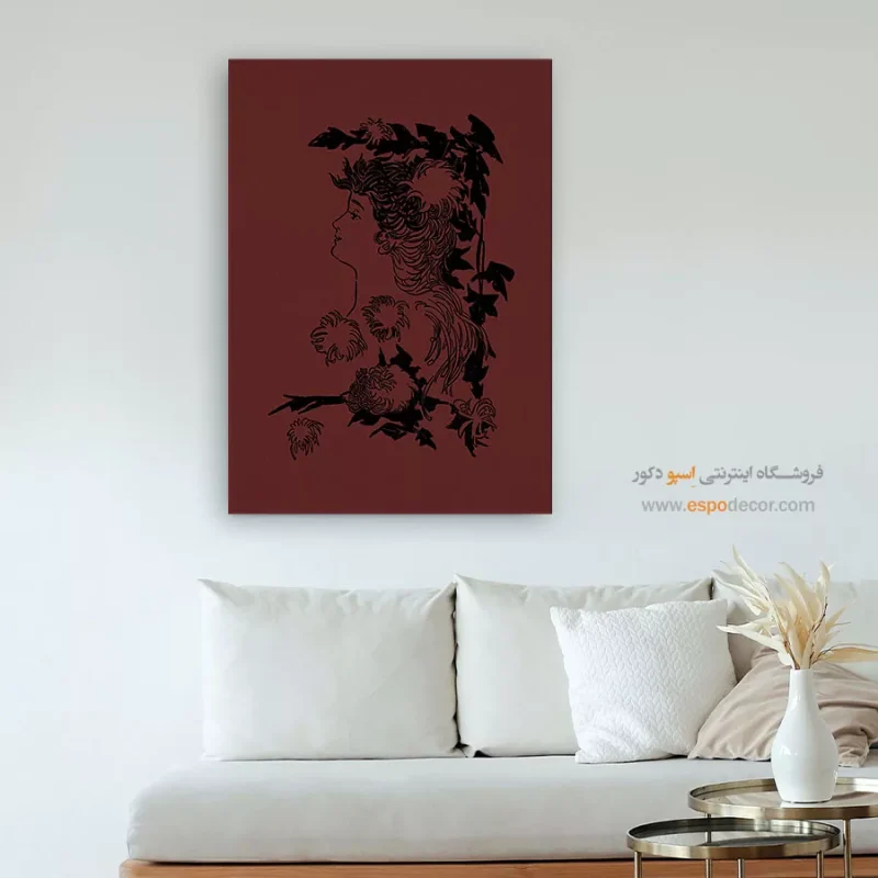 خرید تابلو دکوراتیو چهره فانتزی برای اتاق خواب