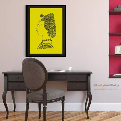 تابلو چهره هنری برای دفتر - امروز – تابلو چهره - اسپو دکور