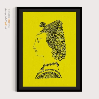 تابلو چهره هنری برای دفتر - امروز – تابلو چهره - اسپو دکور