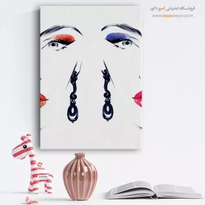 خرید تابلو دکوراتیو چهره بزرگ برای اتاق کار