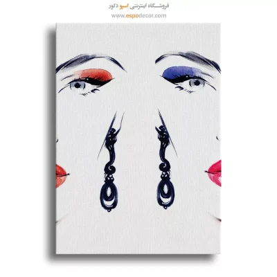 خرید تابلو دکوراتیو چهره بزرگ برای اتاق کار