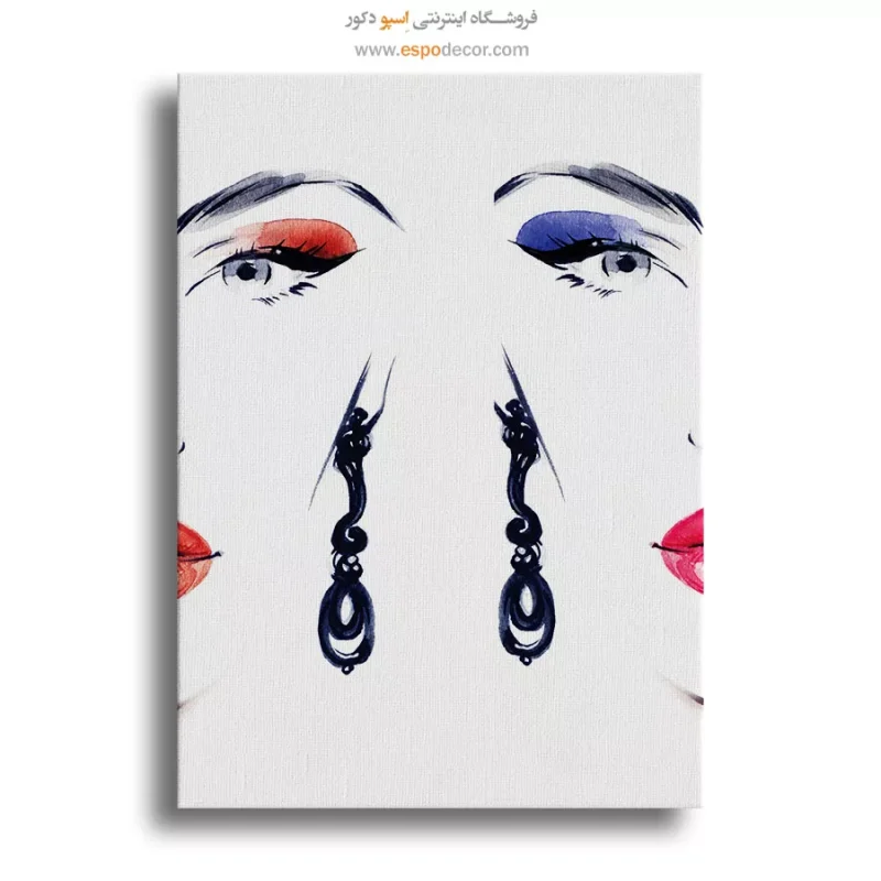 خرید تابلو دکوراتیو چهره بزرگ برای اتاق کار