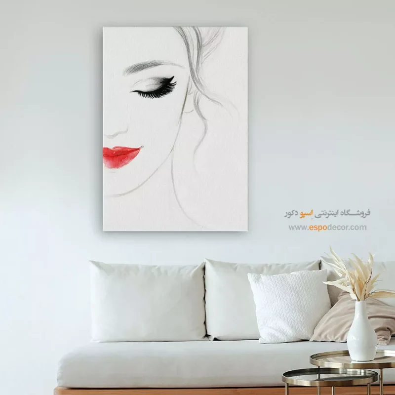 پرفروش‌ترین تابلو دکوراتیو چهره برای پذیرایی