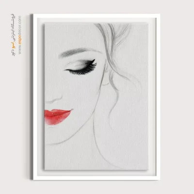 پرفروش‌ترین تابلو دکوراتیو چهره برای پذیرایی - تکنوآرت – تابلو چهره - اسپو دکور