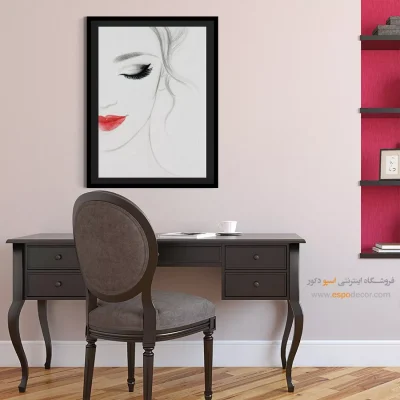 پرفروش‌ترین تابلو دکوراتیو چهره برای پذیرایی - تکنوآرت – تابلو چهره - اسپو دکور