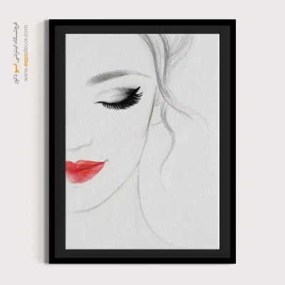 پرفروش‌ترین تابلو دکوراتیو چهره برای پذیرایی - تکنوآرت – تابلو چهره - اسپو دکور