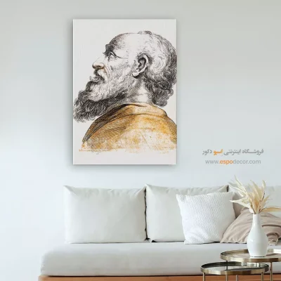 تابلو پرتره مدرن برای گالری