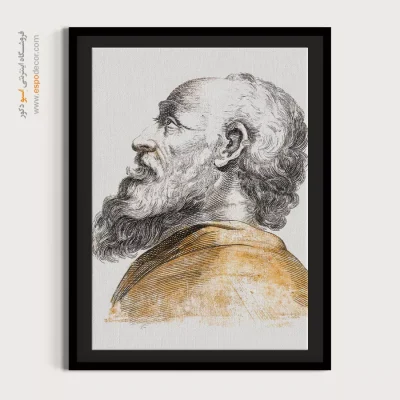 تابلو پرتره مدرن برای گالری - رؤیایی – تابلو چهره - اسپو دکور