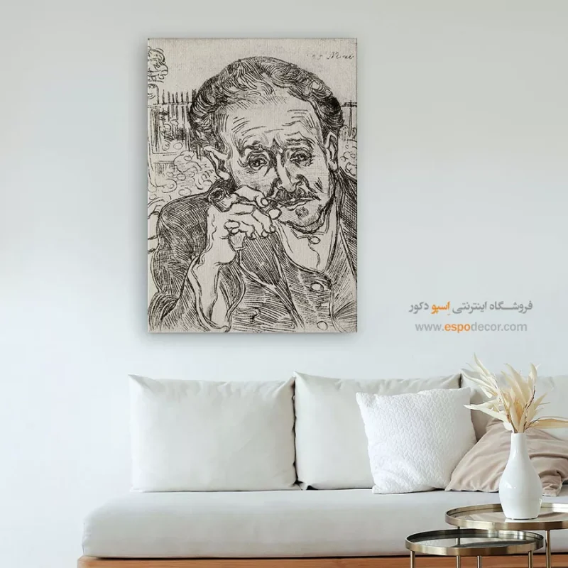 تابلو نقاشی از چهره برای خانه
