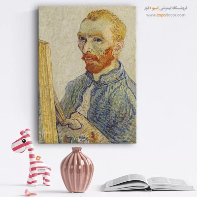 تابلو مینیمال چهره بزرگ برای دفتر