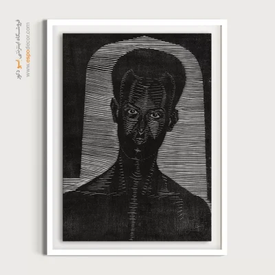 تابلو مینیمال چهره برای نشیمن - ناشناس اثر ساموئل جسورون – تابلو چهره - اسپو دکور