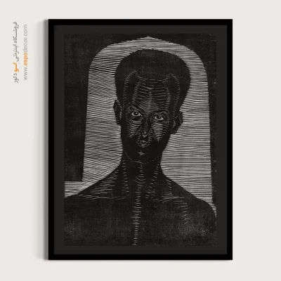 تابلو مینیمال چهره برای نشیمن - ناشناس اثر ساموئل جسورون – تابلو چهره - اسپو دکور