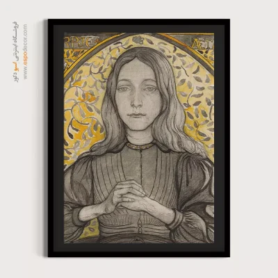 سفارش تابلو صورت برای پذیرایی - پرتره هارپیه – تابلو چهره - اسپو دکور