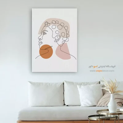 خرید تابلو چهره خاص برای مزون