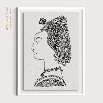 تابلو چهره خاص برای خانه - باد – تابلو چهره - اسپو دکور