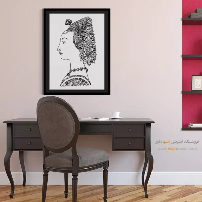 تابلو چهره خاص برای خانه - باد – تابلو چهره - اسپو دکور