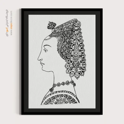 تابلو چهره خاص برای خانه - باد – تابلو چهره - اسپو دکور