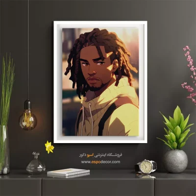 خرید تابلو چهره خاص برای سالن زیبایی - جنگلهای بارانی – تابلو چهره - اسپو دکور