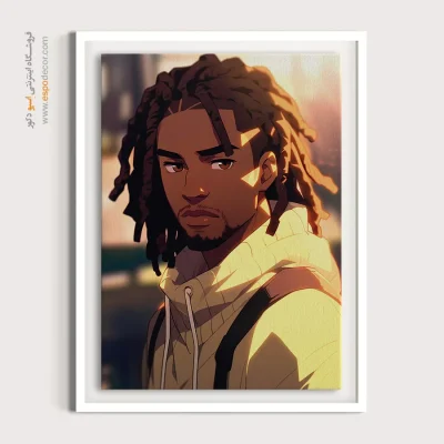 خرید تابلو چهره خاص برای سالن زیبایی - جنگل‌های بارانی – تابلو چهره - اسپو دکور