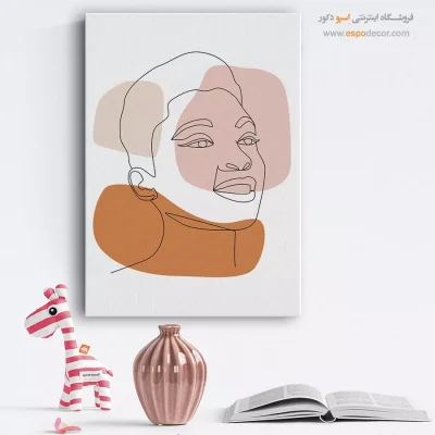 جدیدترین تابلو مینیمال چهره