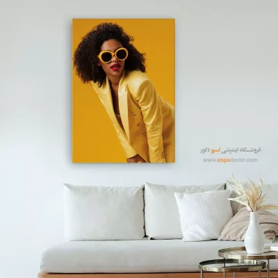 تابلو پرتره هنری برای نشیمن