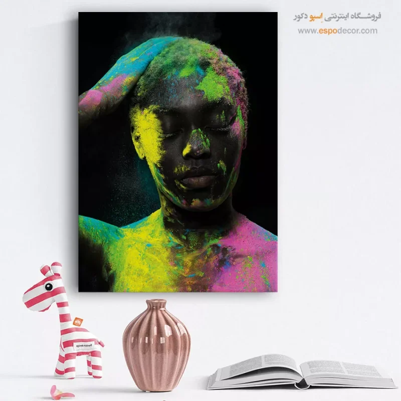 خرید تابلو چهره خاص برای نشیمن