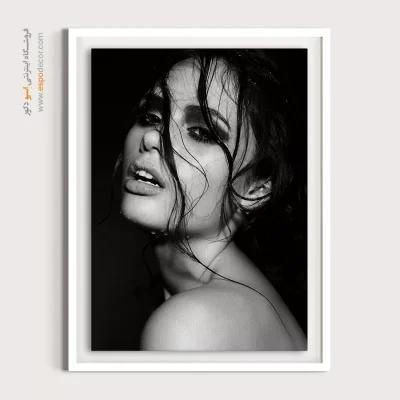 تابلو صورت برای رستوران - بی‌زمان – تابلو چهره - اسپو دکور