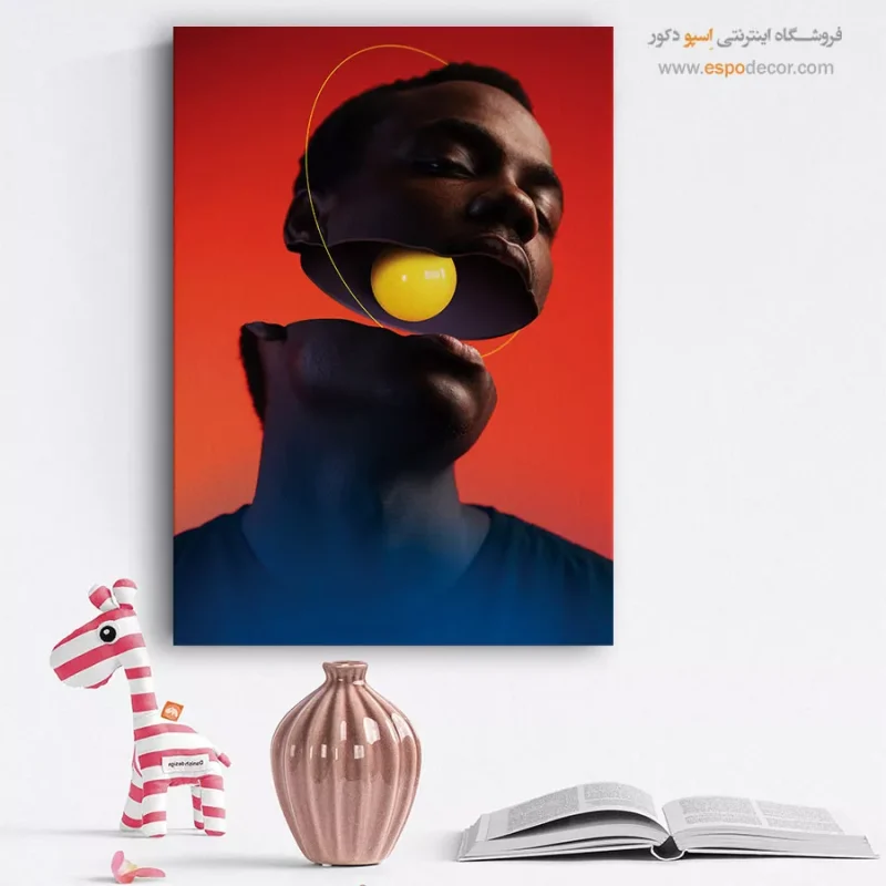 خرید تابلو صورت خاص برای اتاق کار