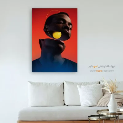 خرید تابلو صورت خاص برای اتاق کار