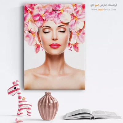 تابلو چهره هنری برای سالن زیبایی