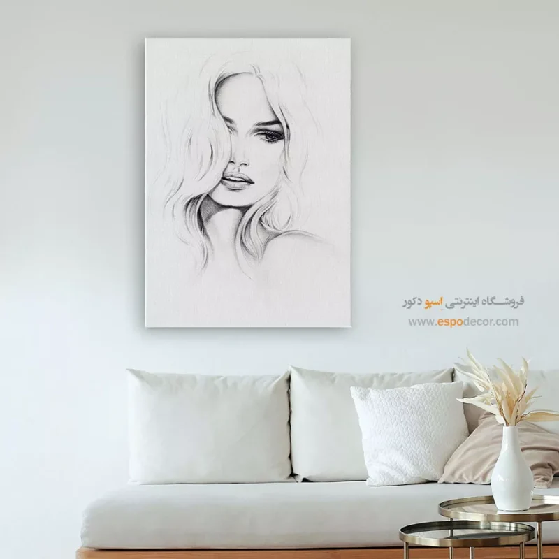 جدیدترین تابلو نقاشی چهره هنری