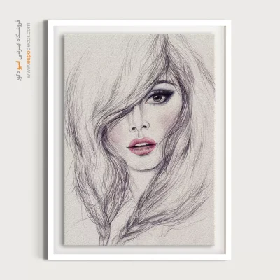 خرید تابلو چهره بدون قاب برای پذیرایی - خاص – تابلو چهره - اسپو دکور