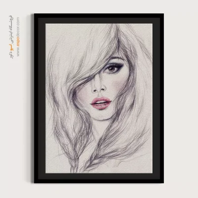 خرید تابلو چهره بدون قاب برای پذیرایی - خاص – تابلو چهره - اسپو دکور