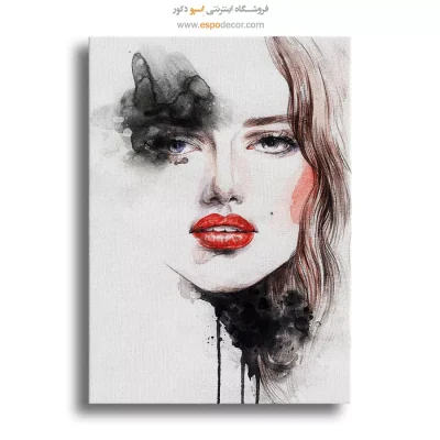 خرید تابلو چهره سیاه سفید برای اتاق کار