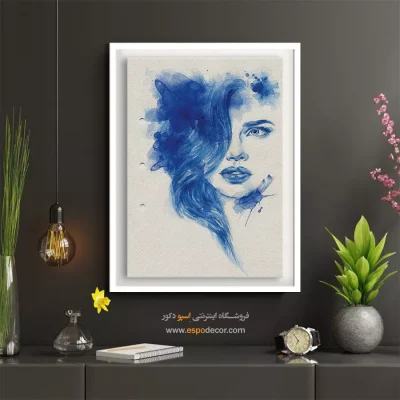 خرید تابلو چهره بزرگ برای دفتر - نقش ماندگار – تابلو چهره - اسپو دکور