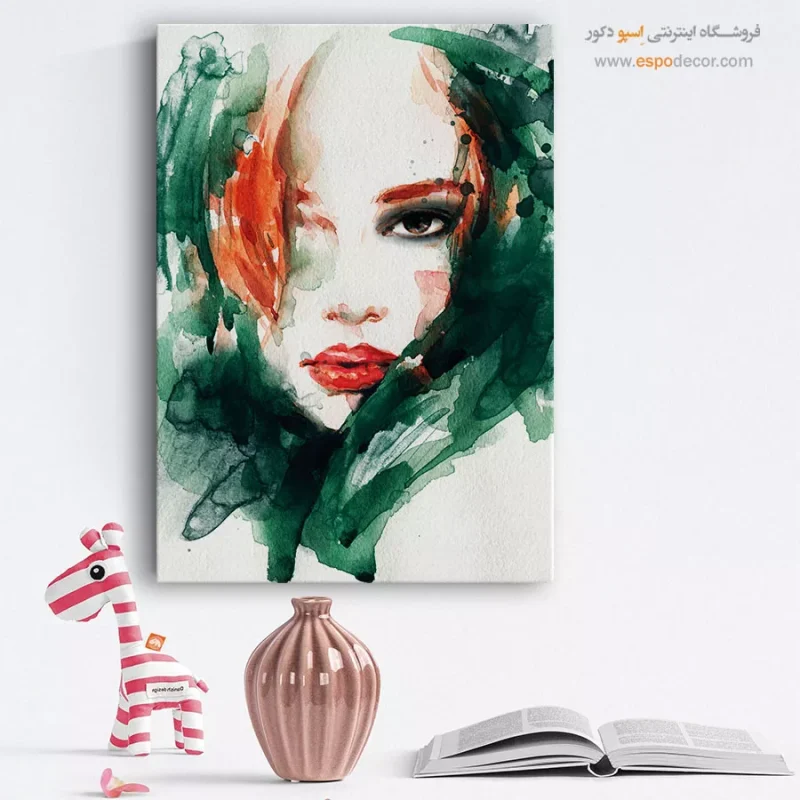 خرید تابلو صورت فانتزی برای گالری