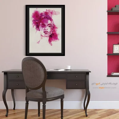 تابلو مینیمال چهره بزرگ برای خانه - ایرانی – تابلو چهره - اسپو دکور