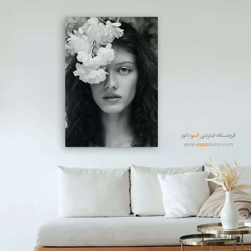 خرید تابلو صورت خاص برای نشیمن