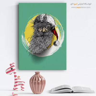 تابلو دکوراتیو چهره بزرگ برای سالن زیبایی