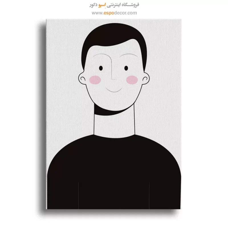 خرید تابلو پرتره رنگی برای کافه